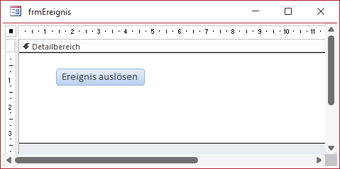 Formular zum Testen des Ereignisses
